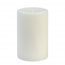 3 x 6  Inch  White Pillar Candle