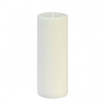 3 x 8 Inch White Pillar Candle