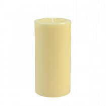 3 x 6 Inch Ivory Pillar Candle