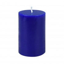 2 x 3 Inch Blue Pillar Candle
