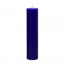 2 x 9 Inch Blue Pillar Candle