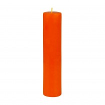 2 x 9 Inch Orange Pillar Candle