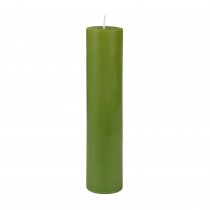 2 x 9 Inch Sage Green Pillar Candle