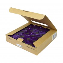 Metallic Purple Tealight Candles (50pcs/Pack)