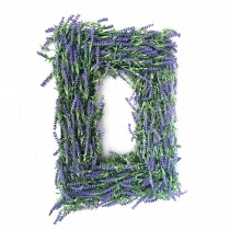 Double face lavender wooden-frame