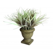 11 InchH Green PE Bonsai Floral