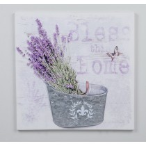 15.75 Inch H purple 3D canvas wall art