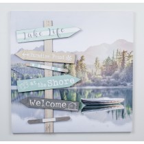 23.62 Inch H pink 3D canvas wall art