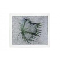 METAL WALL PLAQUE LEAVES DESIGN