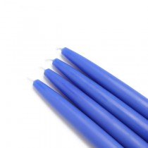 6 Inch Blue Taper Candles (144pcs/Case) Bulk