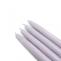 6 Inch Lavender Taper Candles (144pcs/Case) Bulk