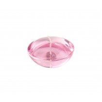 3 Inch Clear Light Rose Gel Floating Candles (6pc/Box)