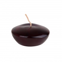 3 Inch Clear Black Gel Floating Candles (6pc/Box)