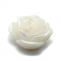 3 Inch White Rose Floating Candles (144pcs/Case) Bulk
