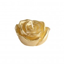 3 Inch Metallic Gold Rose Floating Candles (144pcs/Case) Bulk