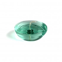 3 Inch Clear Aqua Gel Floating Candles (72pcs/Case) Bulk