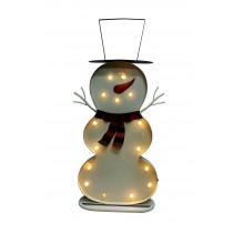 Snow Man With LED Lights