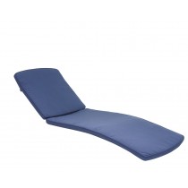 Midnight Blue Chaise Lounger Cushion