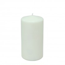 3 x 6 Inch White Pillar Candles