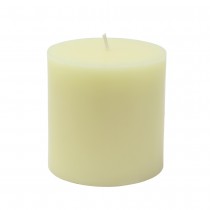 3 x 3 Inch Ivory Pillar Candle