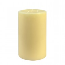 6 x 9 Inch Ivory Pillar Candle - Set of 4