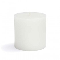 3 x 3 Inch White Pillar Candles (12pcs/Case) Bulk