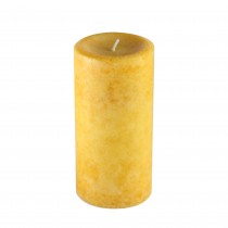 3 Inch x 6 Inch Orange Pumpkin Spice Scented Pillar Candle(12pcs/Case)