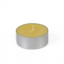 Mega Oversized Yellow Tealights (144pcs/Case) Bulk
