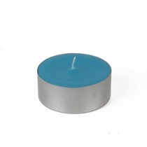 Mega Oversized Turquoise Tealights (144pcs/Case) Bulk