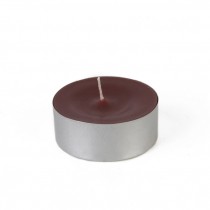 Mega Oversized Brown Tealights (144pcs/Case) Bulk