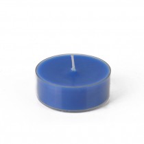 Mega Oversized Blue Tealights (144pcs/Case) Bulk