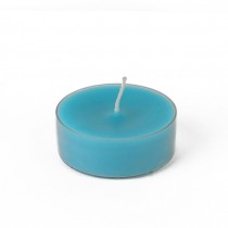 Mega Oversized Turquoise Tealights (144pcs/Case) Bulk
