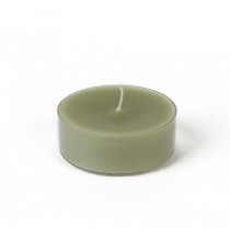 Mega Oversized Sage Green Tealights (144pcs/Case) Bulk