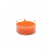 Orange Tealight Candles (600pcs/Case) Bulk