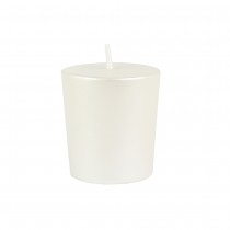 Pearl White Votive Candles (96pc/Case) Bulk