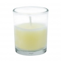 Ivory Round Glass Votive Candles (96pcs/Case) Bulk