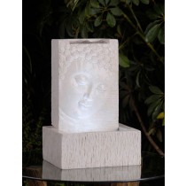 Tabletop Buddha Fountain With Led Light