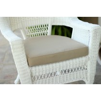 Tan Single Chair Cushion