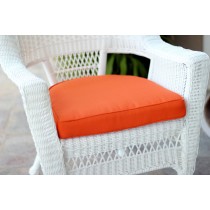 Orange Single Chair Cushion