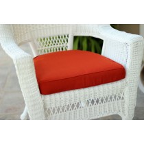 Brick Red Single Chair Cushion