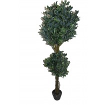 59 Inch White Edge Fortune Tree