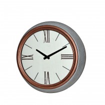 14.5 Inch Metal Round Wall Clock
