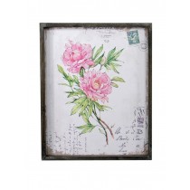 Asian Roses Plaque