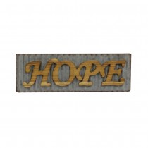 Hope Wood Haning  Plaque