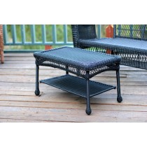 Black Wicker Patio Furniture Coffee Table