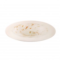 Melitene 18.5 Inch Decorative Glass Plate