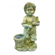 BOY WITH FLOWER POT