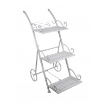 Orchies 3-Tiered Round Metal Plant Stand