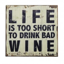 11.8 Inch x 11.8 Inch Inspirational Wall Plaque
