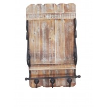 Wall Shelf with Coat Hook